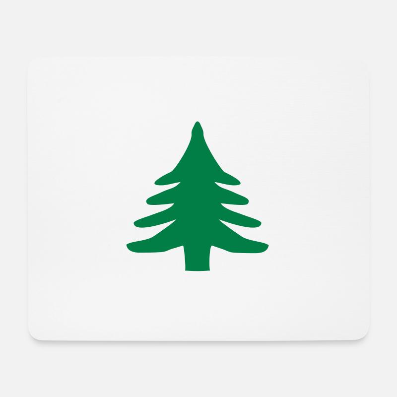 Christmas tree - Mouse Pad (horizontal) - white