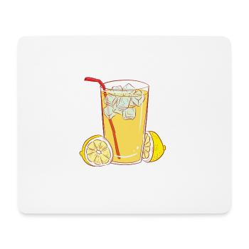 saft juice cocktails lemonade drinks limonade41 - Mousepad (Querformat) - Weiß - Vorne