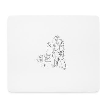 gr20 - Tapis de souris (format paysage) - blanc - Devant