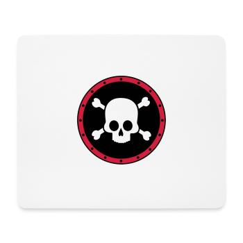 *** Pirat *** - Mousepad (Querformat) - Weiß - Vorne