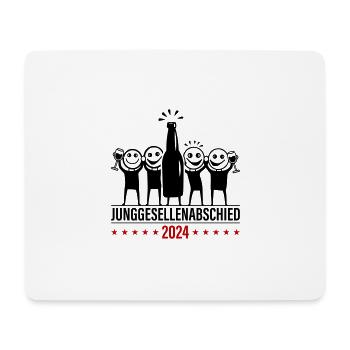 Bachelor Party 2024 Bachelor Party - Mouse Pad (horizontal) - white - Front