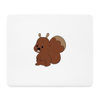 Croissant - Tapis de souris (format paysage) - blanc - Devant