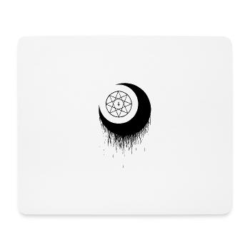 moon - Mouse Pad (horizontal) - white - Front