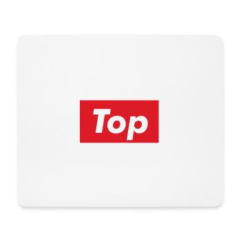 Gay top - Mouse Pad (horizontal) - white - Front