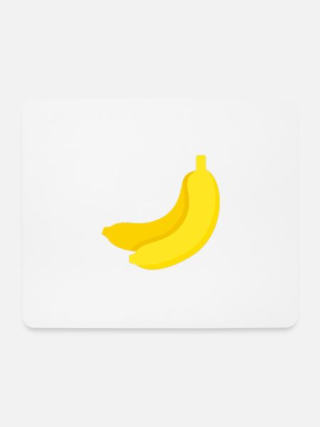 banana - Mouse Pad (horizontal) - white