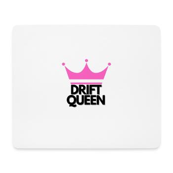 Drift World DRIFT QUEEN women - Mouse Pad (horizontal) - white - Front