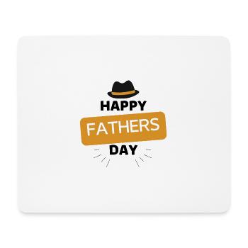 Geschenk Vatertag - Papa ist der Beste / Männertag - Mousepad (Querformat) - Weiß - Vorne