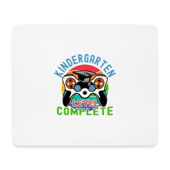 Kinder-Kindergarten-Niveau Abschlussklasse abschließen - Mousepad (Querformat) - Weiß - Vorne