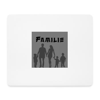 Family - Mouse Pad (horizontal) - white - Front