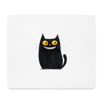 Feed Me Human, Chemise d’amoureux des chats, Sacs, Chemise, Débardeur - Tapis de souris (format paysage) - blanc - Devant
