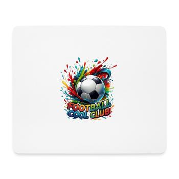 Football Cool Club Bright Colors - Mouse Pad (horizontal) - white - Front