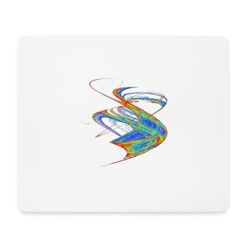 Farbenwind - Mousepad (Querformat) - Weiß - Vorne