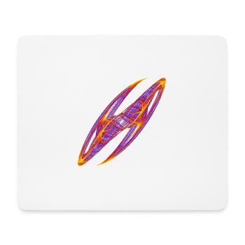 The fingerprint of chaos - Mouse Pad (horizontal) - white - Front