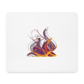 The Language of Fire - Mouse Pad (horizontal) - white - Front
