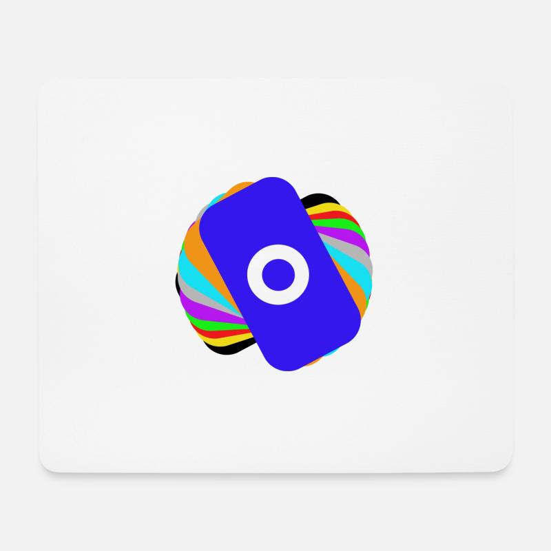 Colour top - Mouse Pad (horizontal) - white