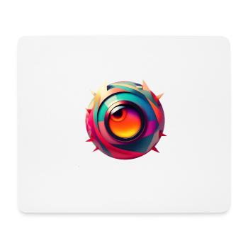 Retro 14 - Mousepad (Querformat) - Weiß - Vorne