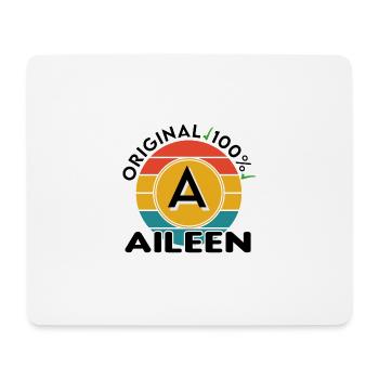 Aileen - Mousepad (Querformat) - Weiß - Vorne