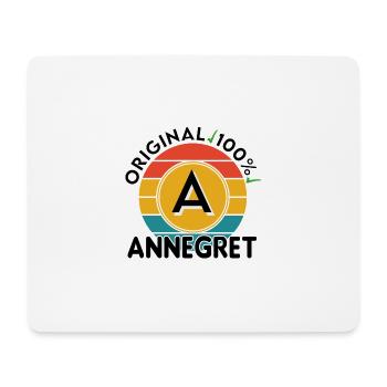 Annegret - Mousepad (Querformat) - Weiß - Vorne