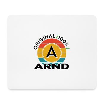 Arnd - Mousepad (Querformat) - Weiß - Vorne