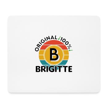 Brigitte - Mousepad (Querformat) - Weiß - Vorne
