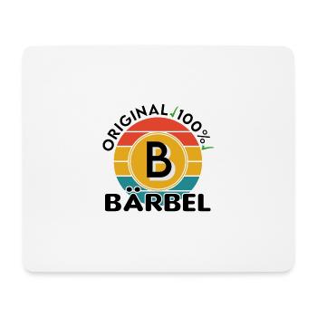Bärbel - Mousepad (Querformat) - Weiß - Vorne