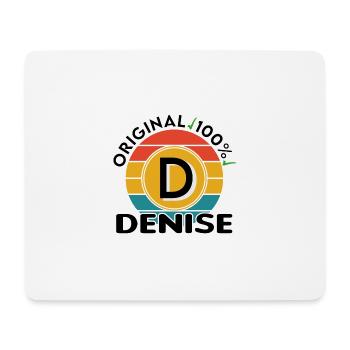 Denise - Mousepad (Querformat) - Weiß - Vorne