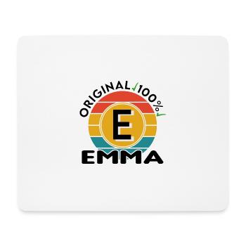 Emma - Mousepad (Querformat) - Weiß - Vorne