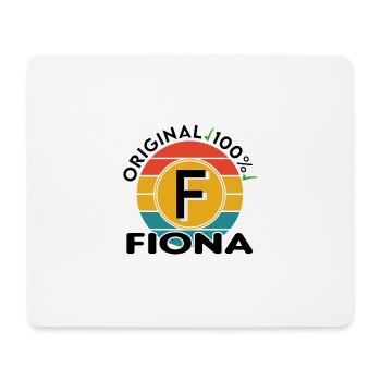 Fiona - Mousepad (Querformat) - Weiß - Vorne