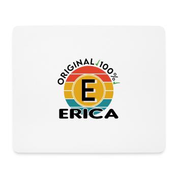Erica - Mousepad (Querformat) - Weiß - Vorne