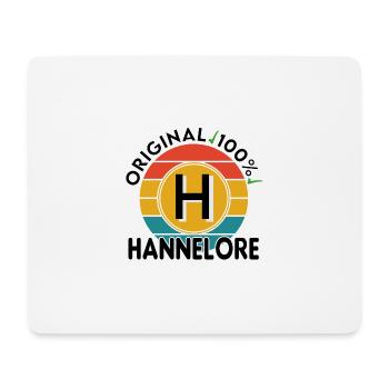 Hannelore - Mousepad (Querformat) - Weiß - Vorne
