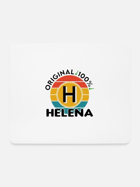 Helena - Mousepad (Querformat) - Weiß
