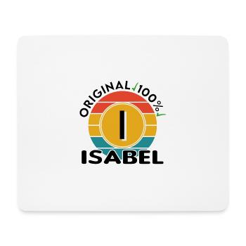 Isabel - Mousepad (Querformat) - Weiß - Vorne