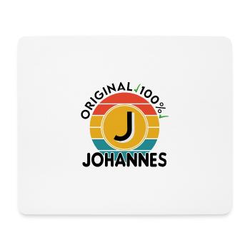 Johannes - Mousepad (Querformat) - Weiß - Vorne