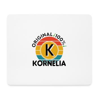 Kornelia - Mousepad (Querformat) - Weiß - Vorne