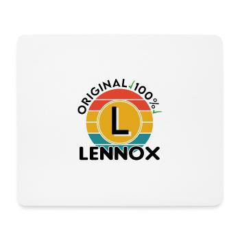 Lennox - Mousepad (Querformat) - Weiß - Vorne