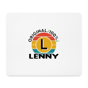 Lenny - Mousepad (Querformat) - Weiß - Vorne