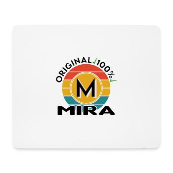 Mira - Mousepad (Querformat) - Weiß - Vorne