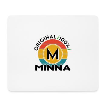 Minna - Mousepad (Querformat) - Weiß - Vorne
