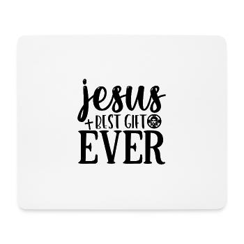 Jesus Best Gift Ever - Mouse Pad (horizontal) - white - Front