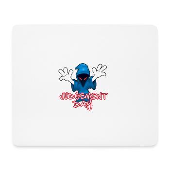 JD Logo+Text (Digital) - Mouse Pad (horizontal) - white - Front