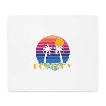 Lifeguard Swimming Pool Poolboy - Mouse Pad (horizontal) - white - Front