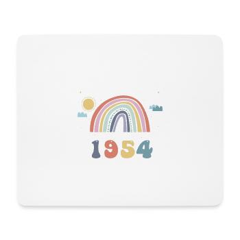 Making The World Better Place Since 1954, Cute - Mouse Pad (horizontal) - white - Front
