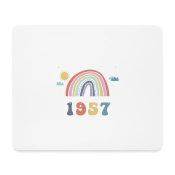 Making The World Better Place Since 1957, Cute - Mouse Pad (horizontal) - white - Front