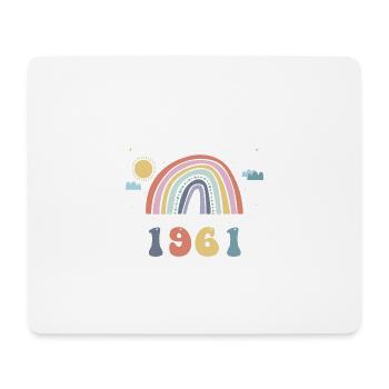 Making The World Better Place Since 1961, Cute - Mouse Pad (horizontal) - white - Front