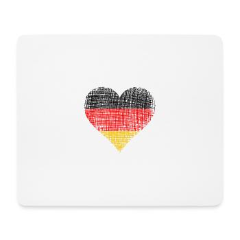 Deutschland Germany - Mousepad (Querformat) - Weiß - Vorne