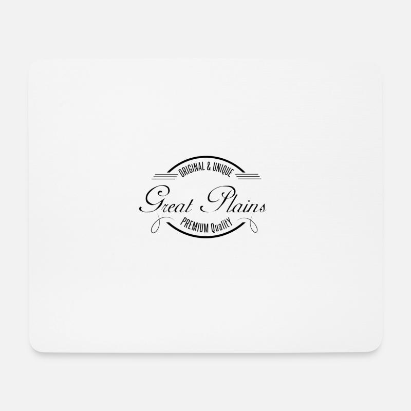 Great Plains - Mouse Pad (horizontal) - white