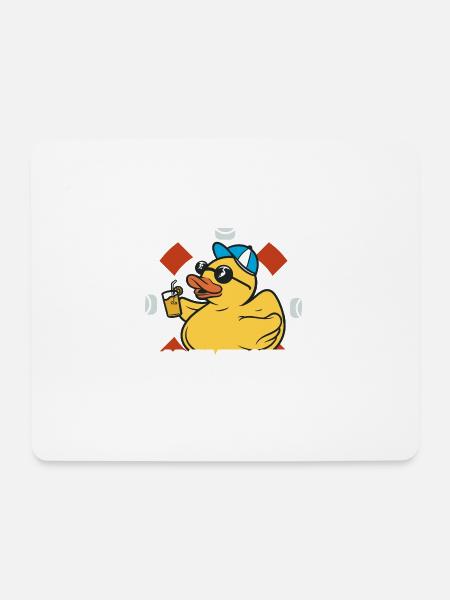 Rettungsring Bademeister - Mousepad (Querformat) - Weiß