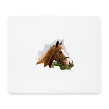Horse. Horse. - Mouse Pad (horizontal) - white - Front