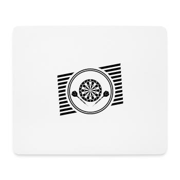 darts - Mouse Pad (horizontal) - white - Front