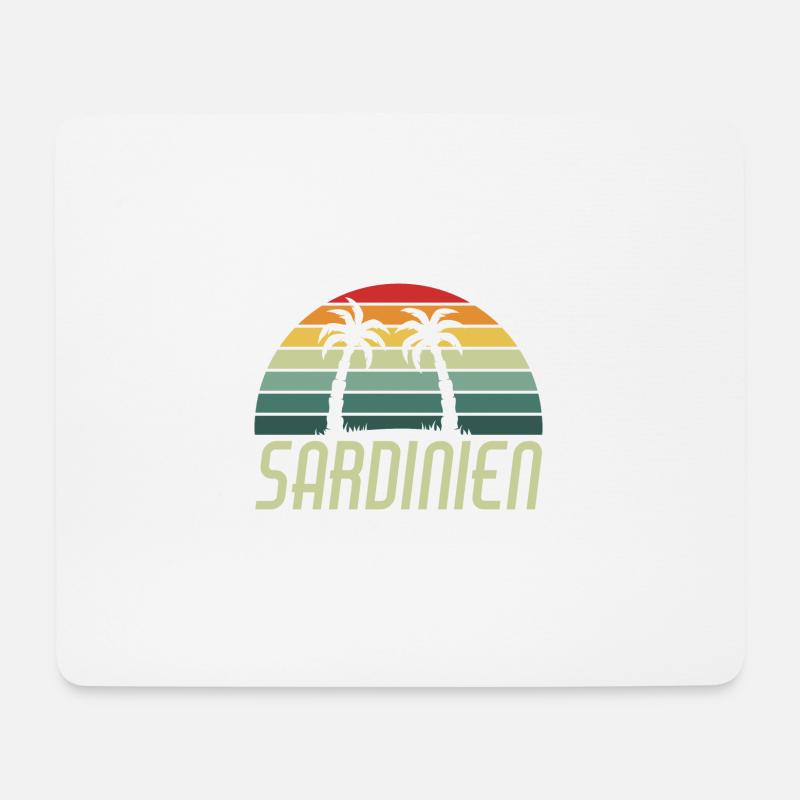 Sardinien sardinia - Mousepad (Querformat) - Weiß